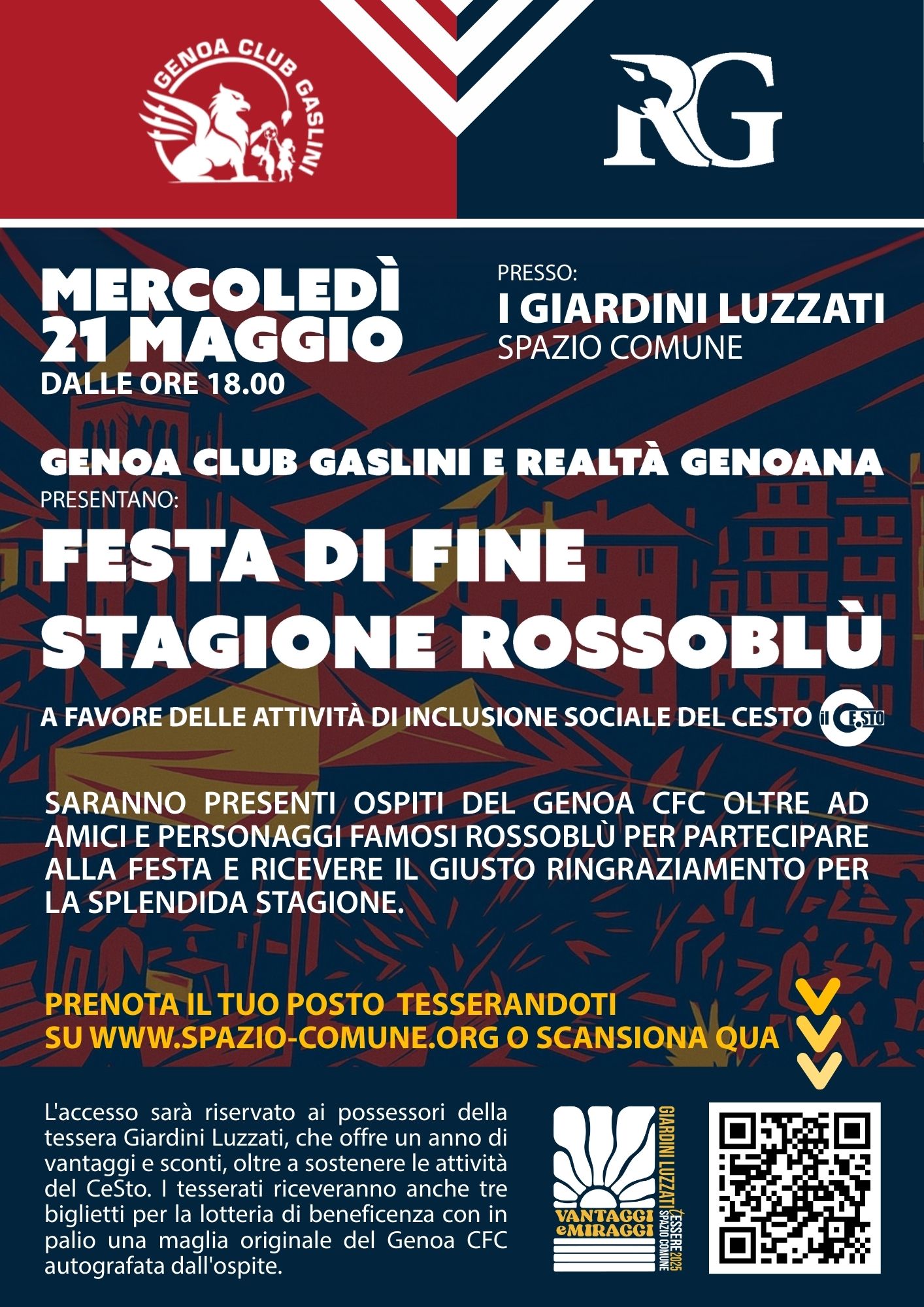 Festa di Fine Stagione Rossoblù