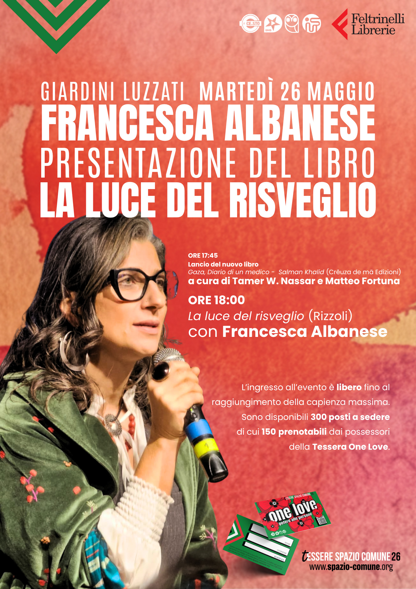 Presentazione del libro la luce del risveglio - Francesca Albanese