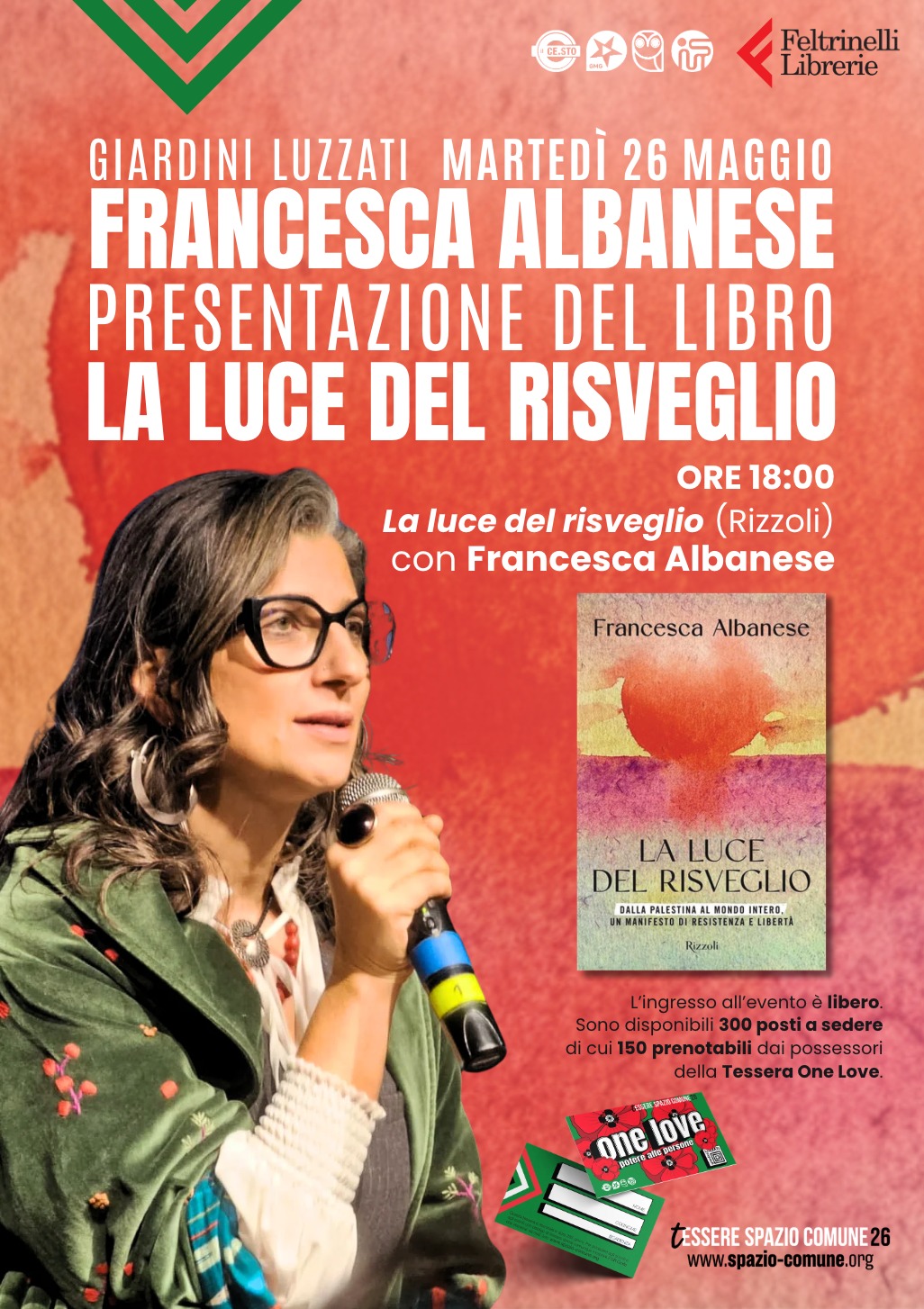 Presentazione del libro la luce del risveglio - Francesca Albanese