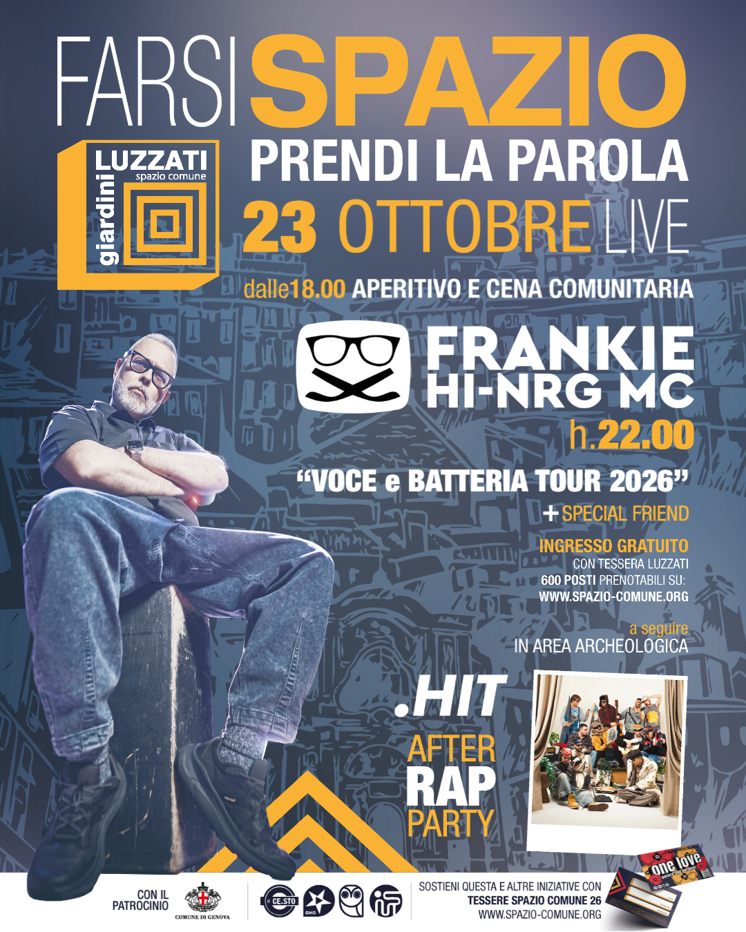 "FARSI SPAZIO - PRENDI LA PAROLA"